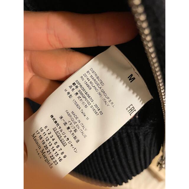 MaisonMargiela  14 ドライバーズニットMサイズ　ネイビー 4