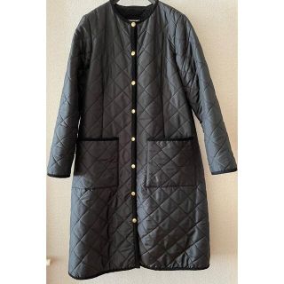 スピックアンドスパン(Spick & Span)のTraditional Weatherwear アークリー　ロング　ブラック(ロングコート)