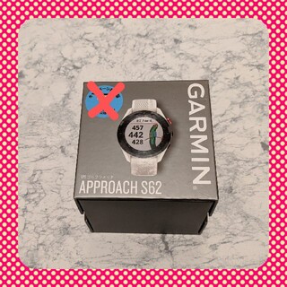 ガーミン(GARMIN)のGARMIN ガーミン Approach S62 ホワイト(腕時計(デジタル))