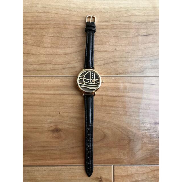 Vivienne Westwood(ヴィヴィアンウエストウッド)の腕時計　ヴィヴィアンウエストウッド　VV076GDBK レディースのファッション小物(腕時計)の商品写真