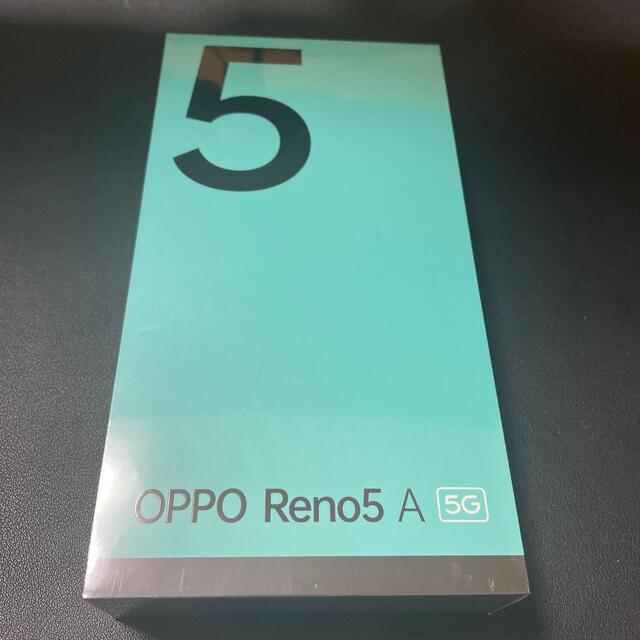 【未開封・新品】oppo Reno5 A 本体 一括購入済