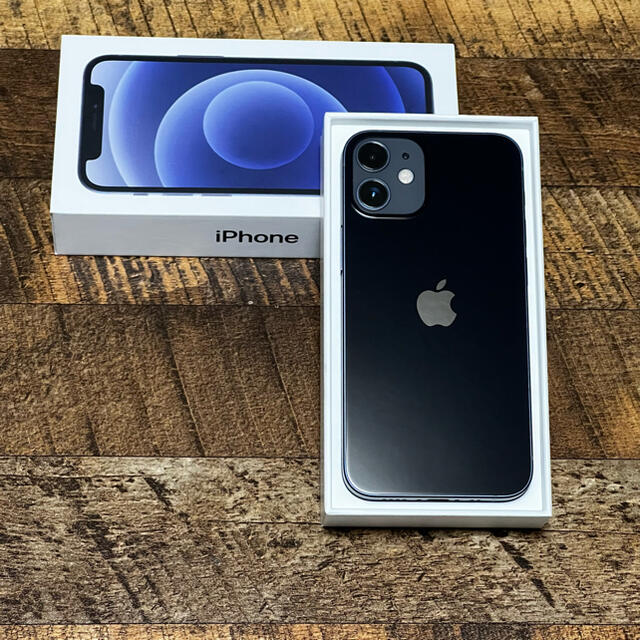 100%本物 Apple - 【未使用】iPhone 12 mini ブラック128GB SIMフリー