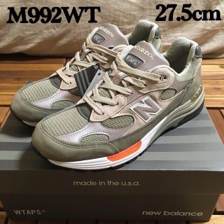 ニューバランス(New Balance)のNew Balance × WTAPS M992WT 27.5cm(スニーカー)