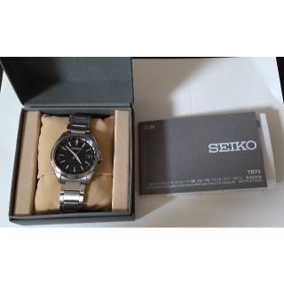 SEIKO - 【SEIKO】セイコー 7B75-0AA0 SBTM291 ソーラー メンズの通販 by ライトストーンインク｜セイコーならラクマ