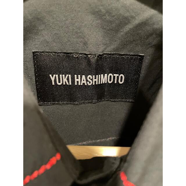YUKI ステッチシャツ 21SSの通販 by John's｜ラクマ HASHIMOTO コントラスト 日本製定番