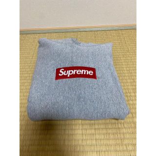 シュプリーム(Supreme)のsupreme 12AW Box Logo Sweatshirt グレーS (パーカー)