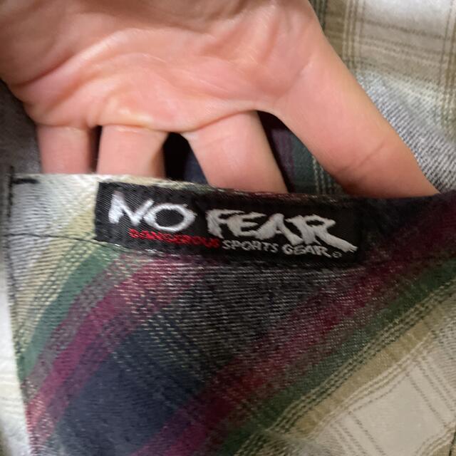 NO FEAR(ノーフィアー)の90s NO  FEAR オンブレ　チェック　パーカー　vintage メンズのジャケット/アウター(その他)の商品写真