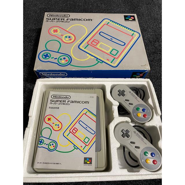 スーパーファミコン　本体 エンタメ/ホビーのゲームソフト/ゲーム機本体(家庭用ゲーム機本体)の商品写真