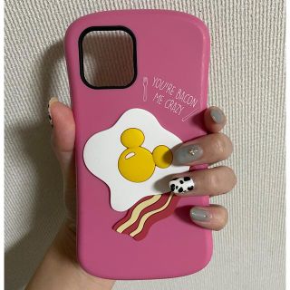 ディズニー(Disney)のiPhone12 /12pro シリコン　ケース　ディズニー　ピンク(iPhoneケース)