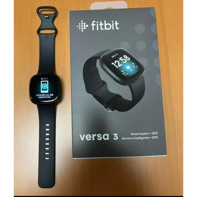 最終値下げ！！！！Fitbit versa3 スマートウォッチ