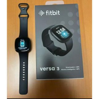 アップルウォッチ(Apple Watch)の最終値下げ！！！！Fitbit versa3 スマートウォッチ(トレーニング用品)