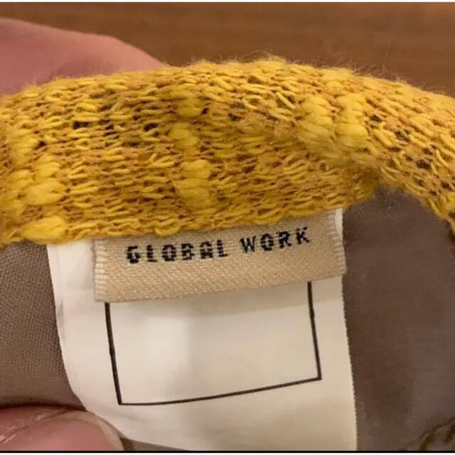 GLOBAL WORK(グローバルワーク)のベレー帽　51〜53cm キッズ/ベビー/マタニティのこども用ファッション小物(帽子)の商品写真