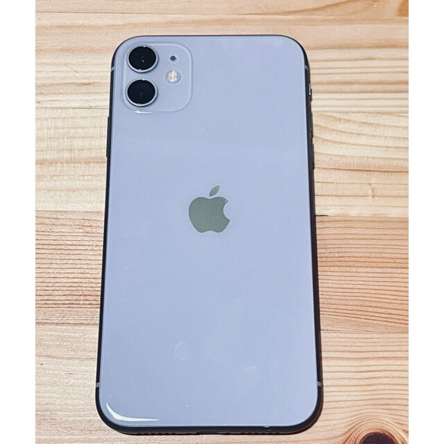 完璧 Apple パープル iPhone11 iPhone - 11 128GB パープルSIMフリー
