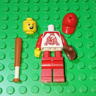 レゴ(Lego)の【新品】LEGO 野球少年 レゴ ミニフィグ(その他)