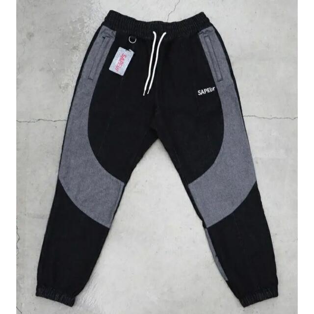 SAPEur DENIM TRACK PANTS