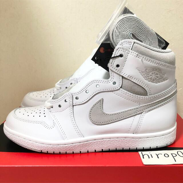 NIKE AIR JORDAN 1 HIGH 85 ニュートラルグレー 26.0