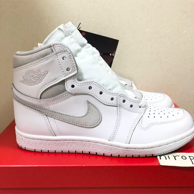 NIKE AIR JORDAN 1 HIGH 85 ニュートラルグレー 26.0