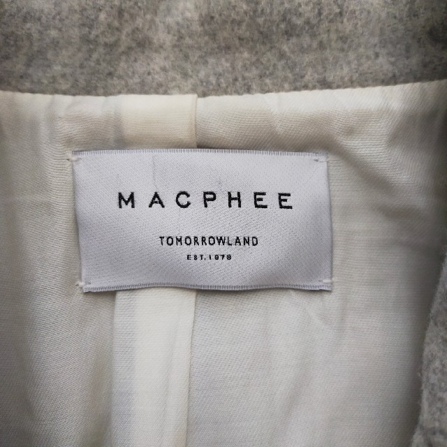 MACPHEE チェスターコート グレーの通販 by みこと's shop|マカフィーならラクマ - なお様専用MACPHEE マカフィー 大人気在庫
