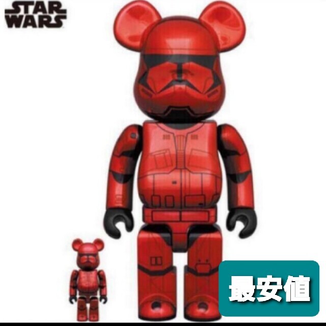 フィギュアBE@RBRICK SITH TROOPER(TM) CHROME  400%