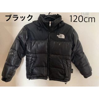 ザノースフェイス(THE NORTH FACE)の【ザノースフェイス】120cm ダウンジャケット　黒　ブラック　120 (ジャケット/上着)