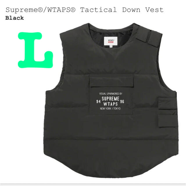 Supreme(シュプリーム)のLサイズ　Supreme wtaps tactical down vest メンズのジャケット/アウター(ダウンベスト)の商品写真