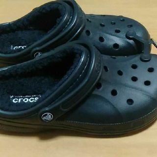 クロックス(crocs)のブラック★クロックスボア★26サンダル新品未使用タグ付正規品★(サンダル)