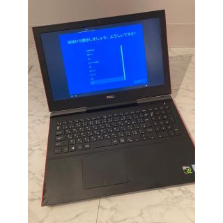 デル(DELL)のDELL ゲーミングノートPC Inspiron 15 7000ゲーミング(ノートPC)