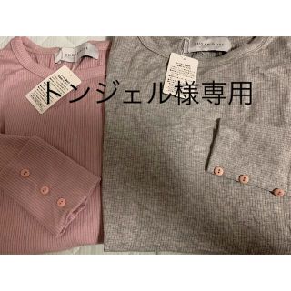 シュガーローズ(Sugar Rose)のトンジェル様専用　シュガーローズ　Tシャツ　ピンク　グレー　２点セット(Tシャツ(長袖/七分))