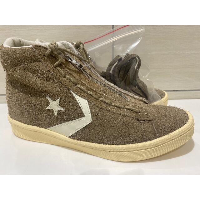 NONNATIVE CONVERSE PRO-LEATHER HI TAUPE