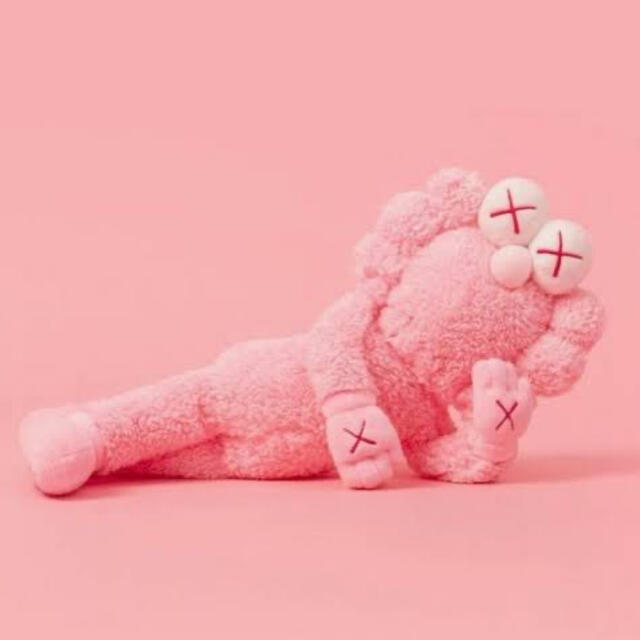 MEDICOM TOY(メディコムトイ)のKAWS カウズ LIMITED BFF Plush pink エンタメ/ホビーのおもちゃ/ぬいぐるみ(ぬいぐるみ)の商品写真