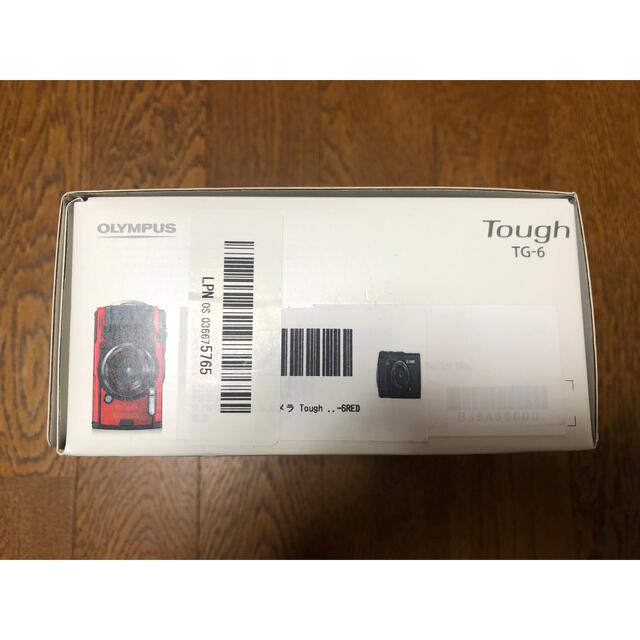 OLYMPUS デジタルカメラ Tough TG-6 ブラック 1200万画素