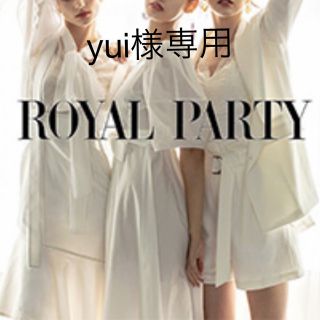 ロイヤルパーティー(ROYAL PARTY)の新品タグ付❤️ロイヤルパーティー パワーショルダープチハイトップス(カットソー(半袖/袖なし))