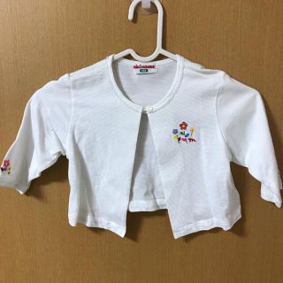 ミキハウス(mikihouse)のミキハウス　子供用　ボレロ　カーディガン(カーディガン)