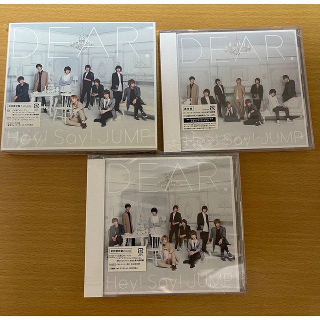 Hey! Say! JUMP(ヘイセイジャンプ)のDEAR. 3形態  エンタメ/ホビーのCD(その他)の商品写真