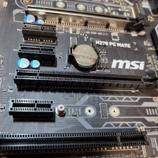 マザーボード　msi H270 PCMATE(PCパーツ)