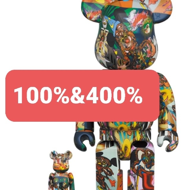 BE@RBRICK 田名網敬一 MICKEY MOUSE 100%&400%