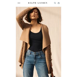 ポロラルフローレン(POLO RALPH LAUREN)のご購入済み　美品　RALPH LAUREN カシミヤ ニットコート(ニットコート)