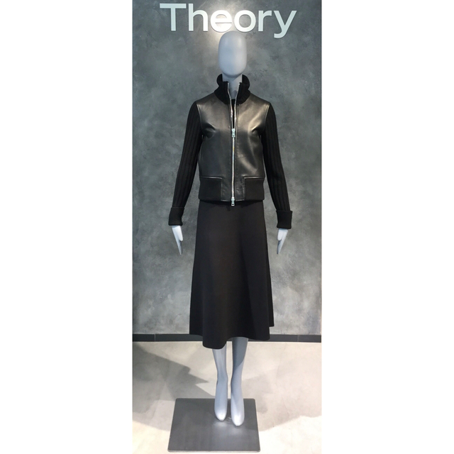 Theory 17AW 切替レザーブルゾン