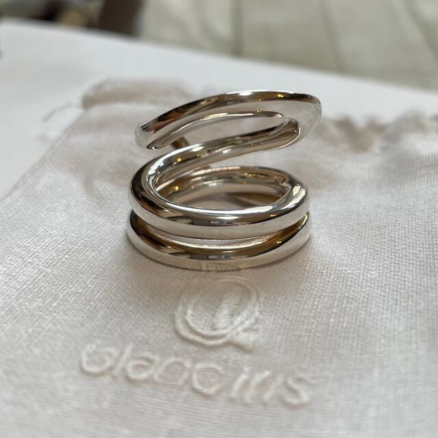 ブランイリス　blanc iris volute ring【10号】