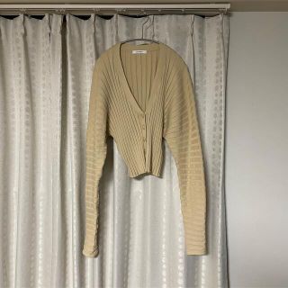 マウジー(moussy)のmoussy カーディガン ベージュ(カーディガン)