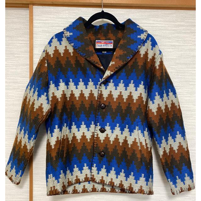 CALEE - CALEE*WOOL NATIVE SHALL COLLAR JACKETの通販 by