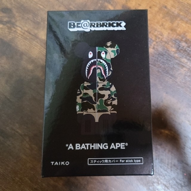 cleverin BE@RBRICK ABC CAMO SHARK BAPE