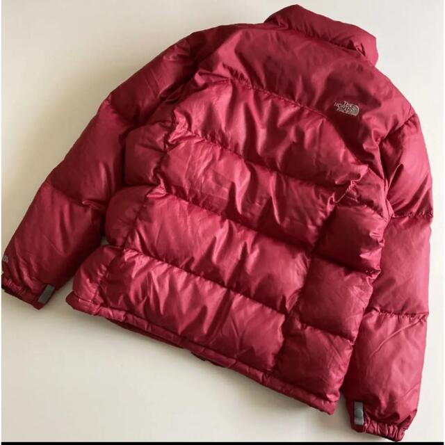 THE NORTH FACE(ザノースフェイス)のザ　ノースフェイス  ダウン　ジャケット　アウター　ロゴ　パタゴニア　モンベル キッズ/ベビー/マタニティのキッズ服女の子用(90cm~)(ジャケット/上着)の商品写真