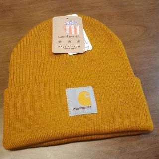 カーハート(carhartt)のcarhartt カーハート ニット帽 新品 ブラウン(ニット帽/ビーニー)