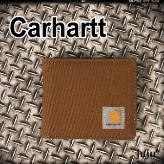 カーハート(carhartt)の【新品未使用】Carhartt カーハート 財布 茶色 キャメル  二つ折り(折り財布)