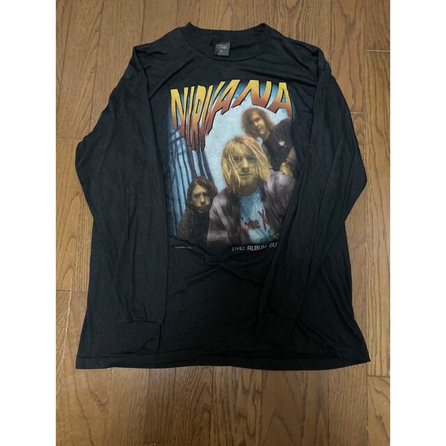 90 Nirvana long t-shirts