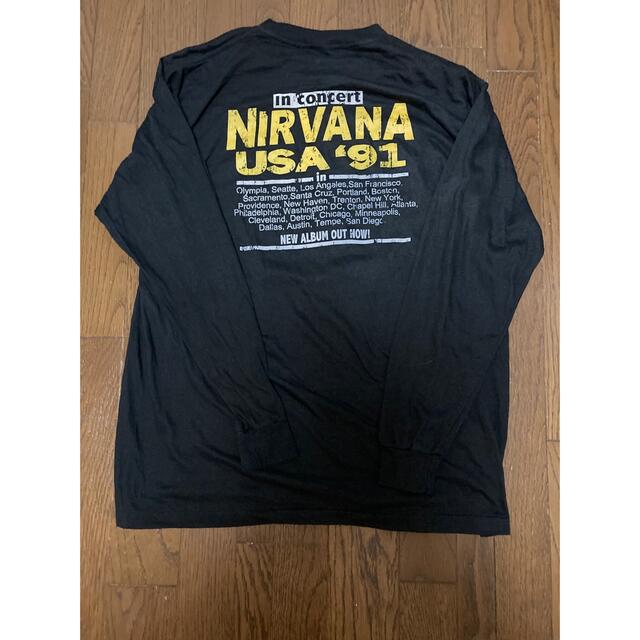 90 Nirvana long t-shirts