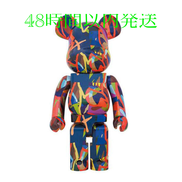 ハンドメイドBE@RBRICK KAWS TENSION 1000%