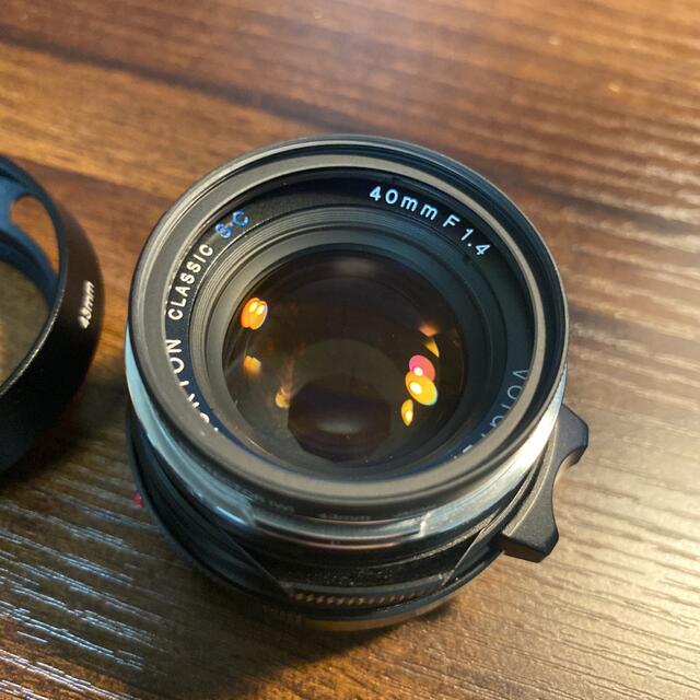 voigtlanaer nokton classic sc  40mm f1.4 スマホ/家電/カメラのカメラ(レンズ(単焦点))の商品写真