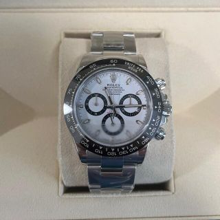 ロレックス(ROLEX)の新品　ロレックス　コスモグラフデイトナ　白116500LN デイトナ　2(腕時計(アナログ))